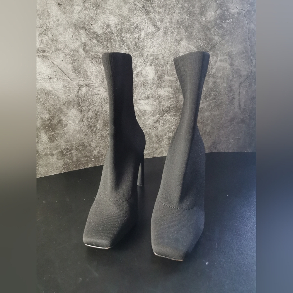 Call It Spring Monica Ancle boots Black Size 5 - Picture 2 of 8